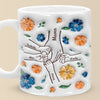 Family Over Everything - Family Personalized Custom 3D Inflated Effect Printed Mug - Mother's Day, Gift For Mom, Grandma