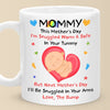 Mommy, You’re My First Home - Family Personalized Custom Mug - Mother's Day, Baby Shower Gift, Gift For First Mom, Newborn Baby